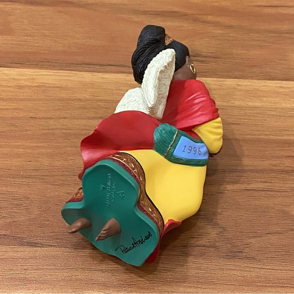 Vintage 1996 A Celebration of Angels Series African American Angel Ornament - Picture 8 of 12